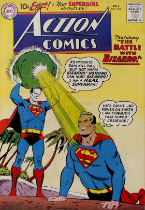 Action Comics #254 (1959) cover - EZ Comic Buyer Action Comics #254 (1959) cover