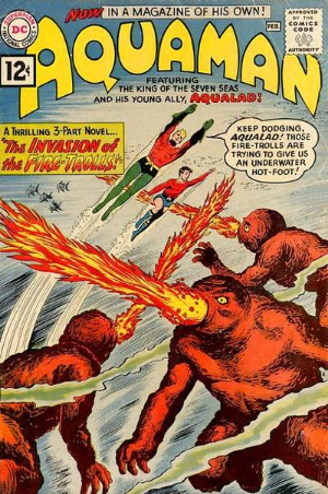 Aquaman #1 (1962) cover - EZ Comic Buyer Aquaman #1 (1962) cover