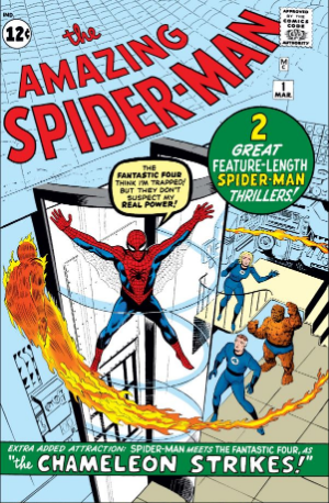 Amazing Spider-Man #1 (1963) cover - EZ Comic Buyer Amazing Spider-Man #1 (1963) cover
