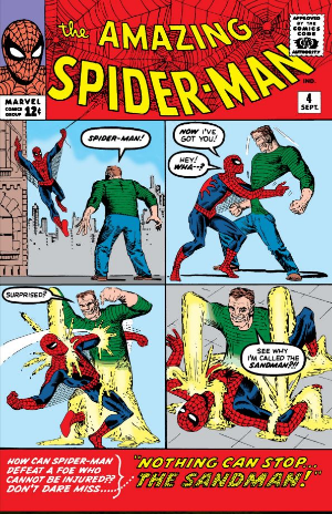 Amazing Spider-Man #4 (1963) cover - EZ Comic Buyer Amazing Spider-Man #4 (1963) cover