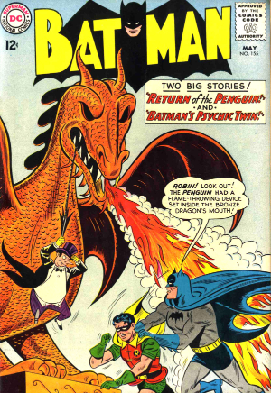 Batman #155 (1963) cover - EZ Comic Buyer Batman #155 (1963) cover
