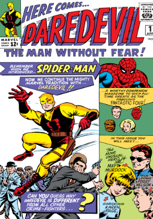 Daredevil #1 (1964) cover - EZ Comic Buyer Daredevil #1 (1964) cover