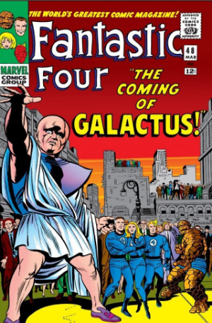 Fantastic Four #48 (1966) cover - EZ Comic Buyer Fantastic Four #48 (1966) cover