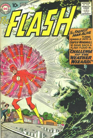 The Flash #110 (1959) cover - EZ Comic Buyer The Flash #110 (1959) cover