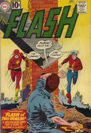 The Flash #123 (1961) cover - EZ Comic Buyer The Flash #123 (1961) cover