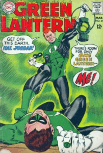 Green Lantern #59 (1968) cover - EZ Comic Buyer Green Lantern #59 (1968) cover
