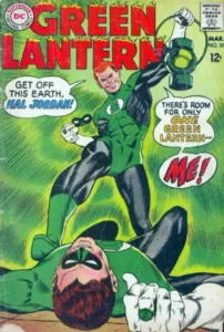 Green Lantern #59 (1968) cover - EZ Comic Buyer Green Lantern #59 (1968) cover