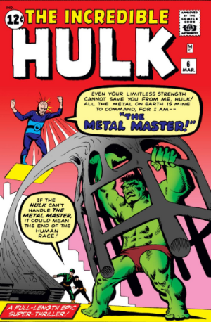 Incredible Hulk #6 (1963) cover - EZ Comic Buyer Incredible Hulk #6 (1963) cover