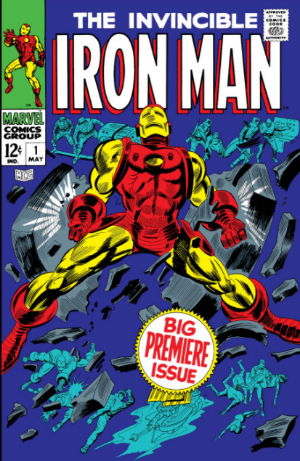 Iron Man #1 (1968) cover - EZ Comic Buyer Iron Man #1 (1968) cover