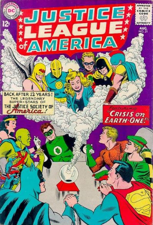 Justice League of America #21 (1963) cover - EZ Comic Buyer Justice League of America #21 (1963) cover