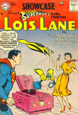 Showcase #10 (1957) cover - EZ Comic Buyer Showcase #10 (1957) cover