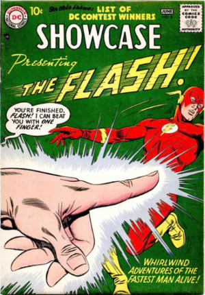 Showcase #8 (1957) cover - EZ Comic Buyer Showcase #8 (1957) cover