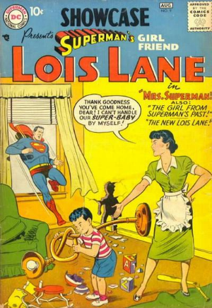 Showcase #9 (1957) cover - EZ Comic Buyer Showcase #9 (1957) cover