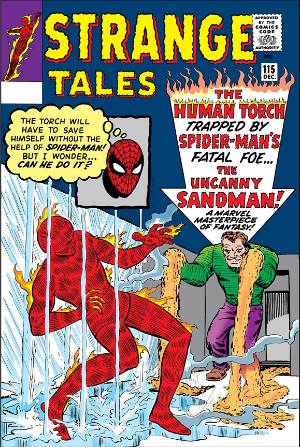 Strange Tales #115 (1963) cover - EZ Comic Buyer Strange Tales #115 (1963) cover