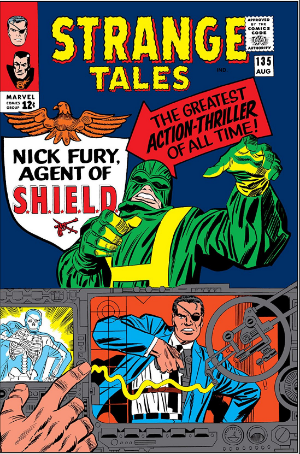 Strange Tales #135 (1965) cover - EZ Comic Buyer Strange Tales #135 (1965) cover
