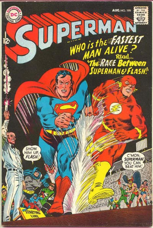 Superman #199 (1967) cover - EZ Comic Buyer Superman #199 (1967) cover