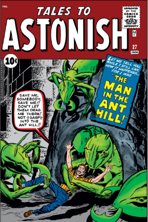 Tales to Astonish #27 (1962) cover - EZ Comic Buyer Tales to Astonish #27 (1962) cover