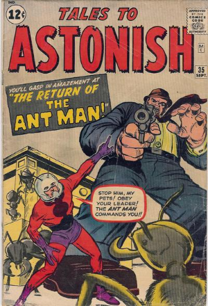 Tales to Astonish #35 (1962) cover - EZ Comic Buyer Tales to Astonish #35 (1962) cover