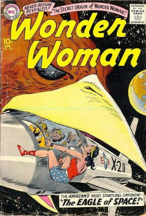 Wonder Woman #105 (1959) cover - EZ Comic Buyer Wonder Woman #105 (1959) cover