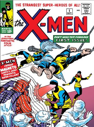 X-Men #1 (1963) cover - EZ Comic Buyer X-Men #1 (1963) cover